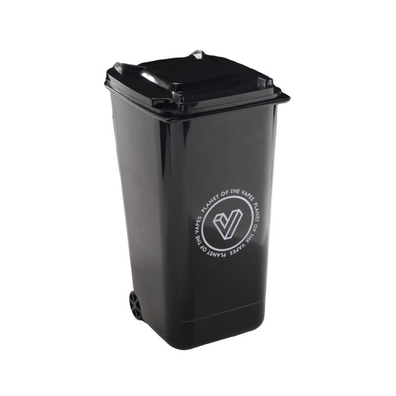 Trashcan black 3