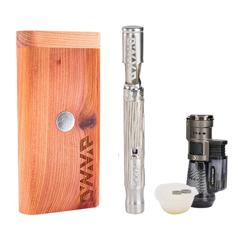 Dynavap M Plus Starter Pack Cedar In The Box Contents