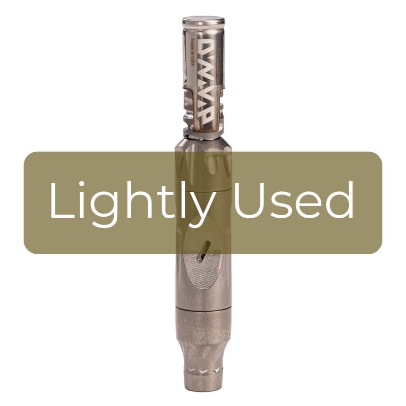 dynavap vong titanium with tapered mouthpiece lightly used