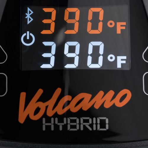 lightly used volcano hybrid vaporizer lcd display temperature