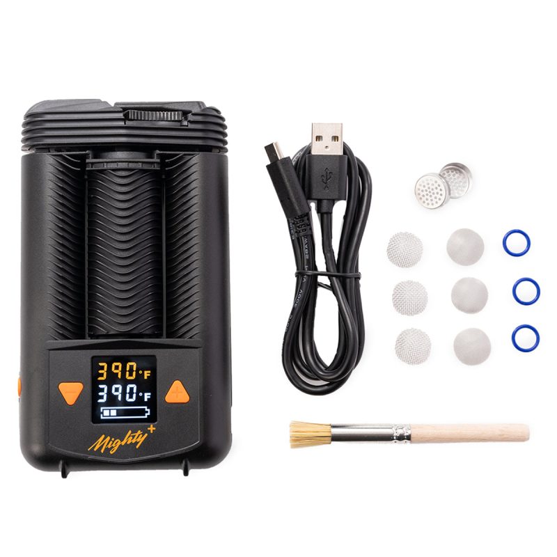 mighty plus vaporizer by storz and bickel in box contents