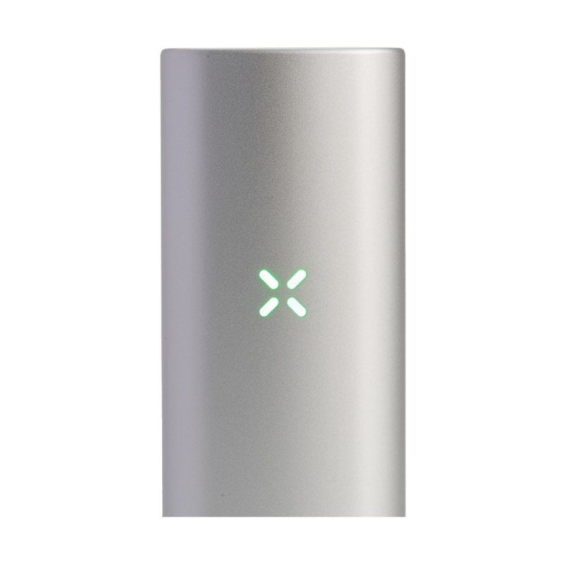 pax mini silver vaporizer close view