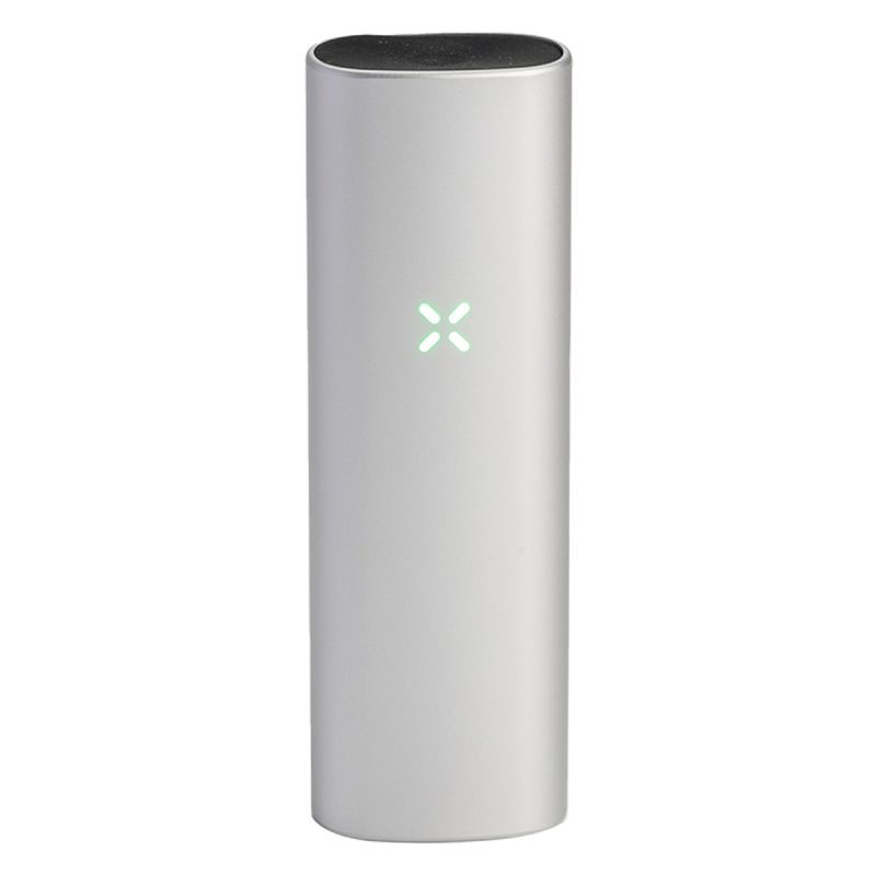 pax mini silver vaporizer front view a7996e7d 8db1 4787 be5c ab3de1134e09