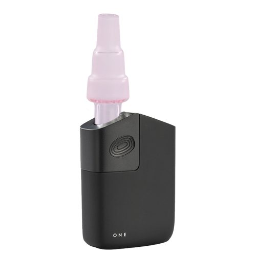 planet of the vapes one black with water pipe adapter pink