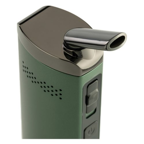 potv xmax starry v4 vaporizer green close top view