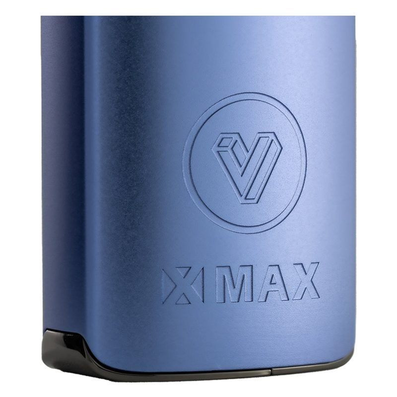 potv xmax starry v4 vaporizer purple close view of logocopy