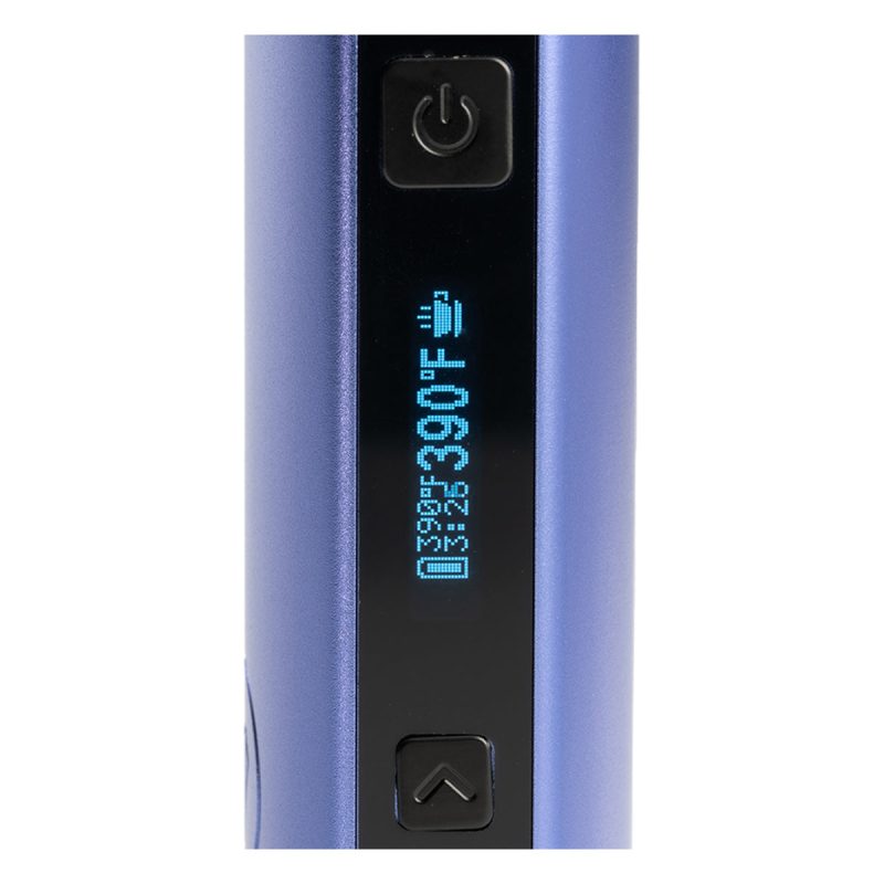 potv xmax starry v4 vaporizer purple temperature display