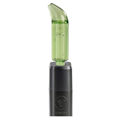 potv xmax v3 pro black with curved mini bubbler green