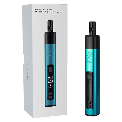 potv xmax v3 pro blue with the packaging box