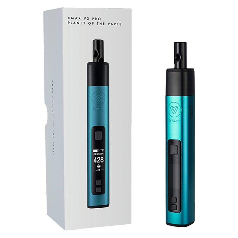 potv xmax v3 pro blue with the packaging