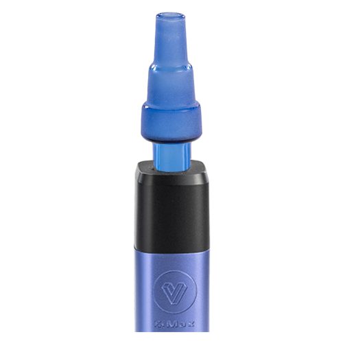 potv xmax v3 pro purple with water pipe adapter blue