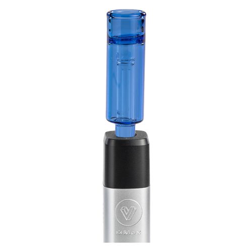 potv xmax v3 pro silver with mini bubbler blue