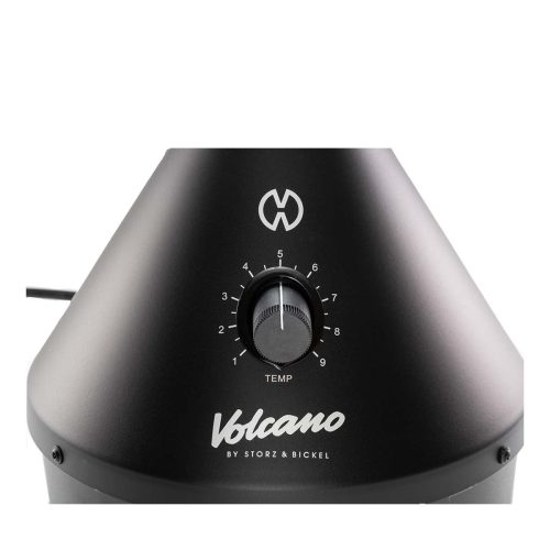 volcano classic onyx vaporizer by storz and bickel power button