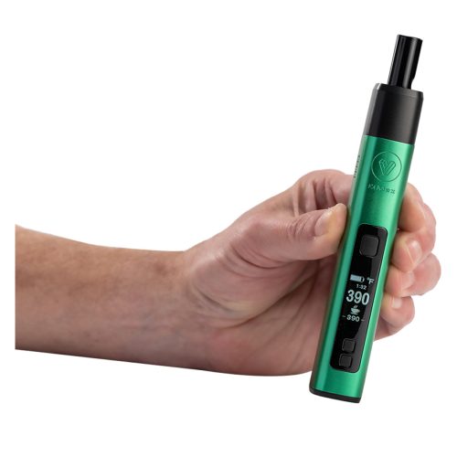 xmax v3 pro potv green in hand view