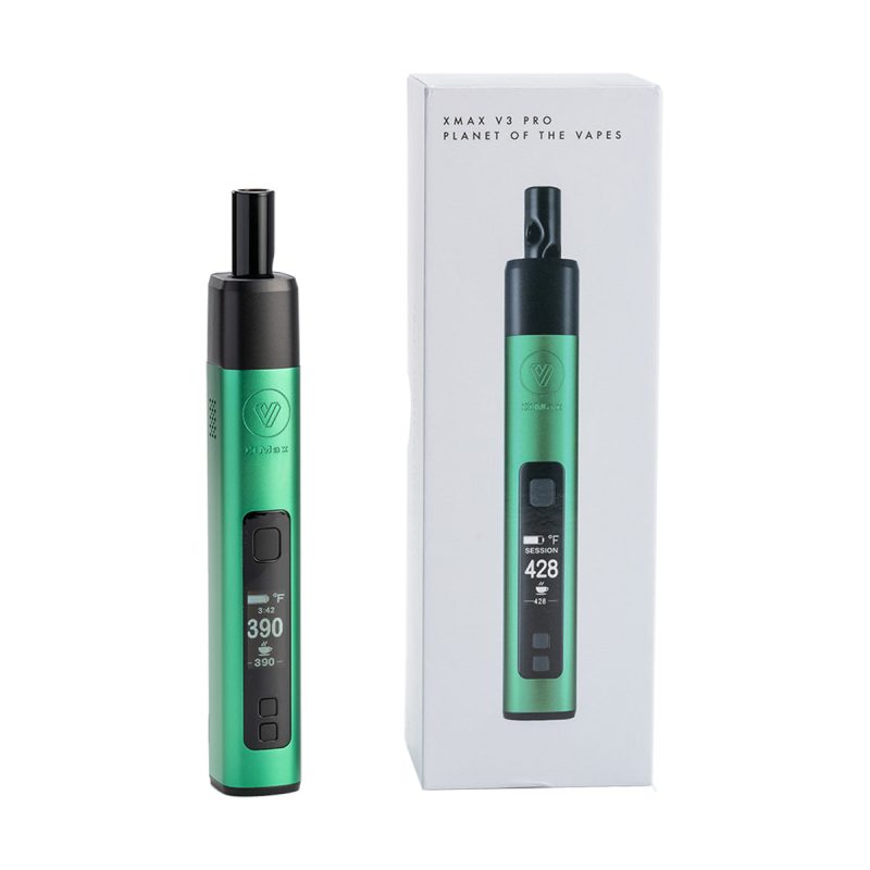 xmax v3 pro potv vaporizer green with