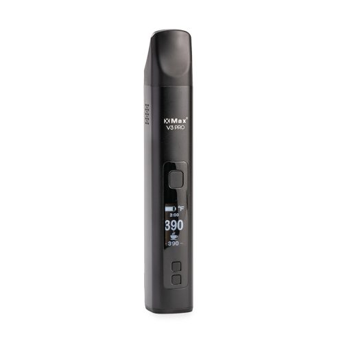 xmax v3 pro vaporizer black side view