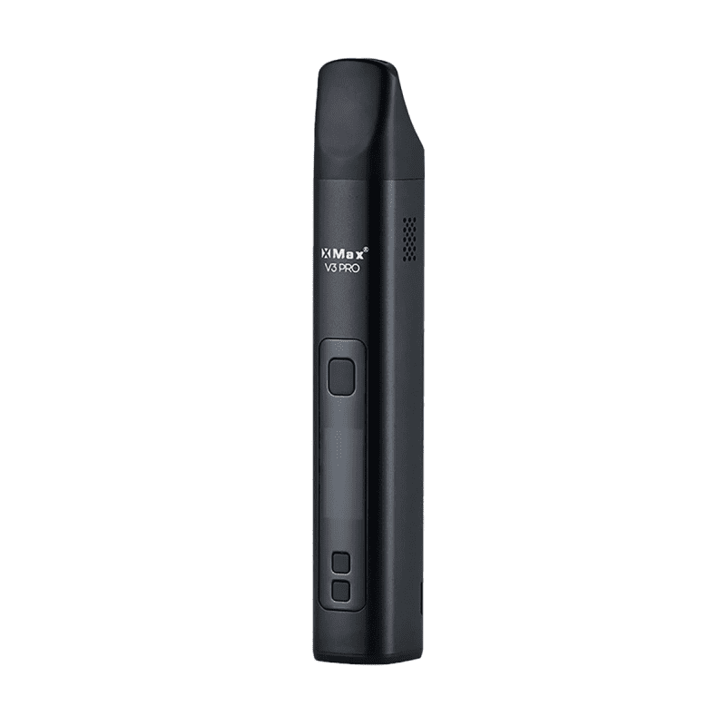 xmax v3 pro vaporizer black side view